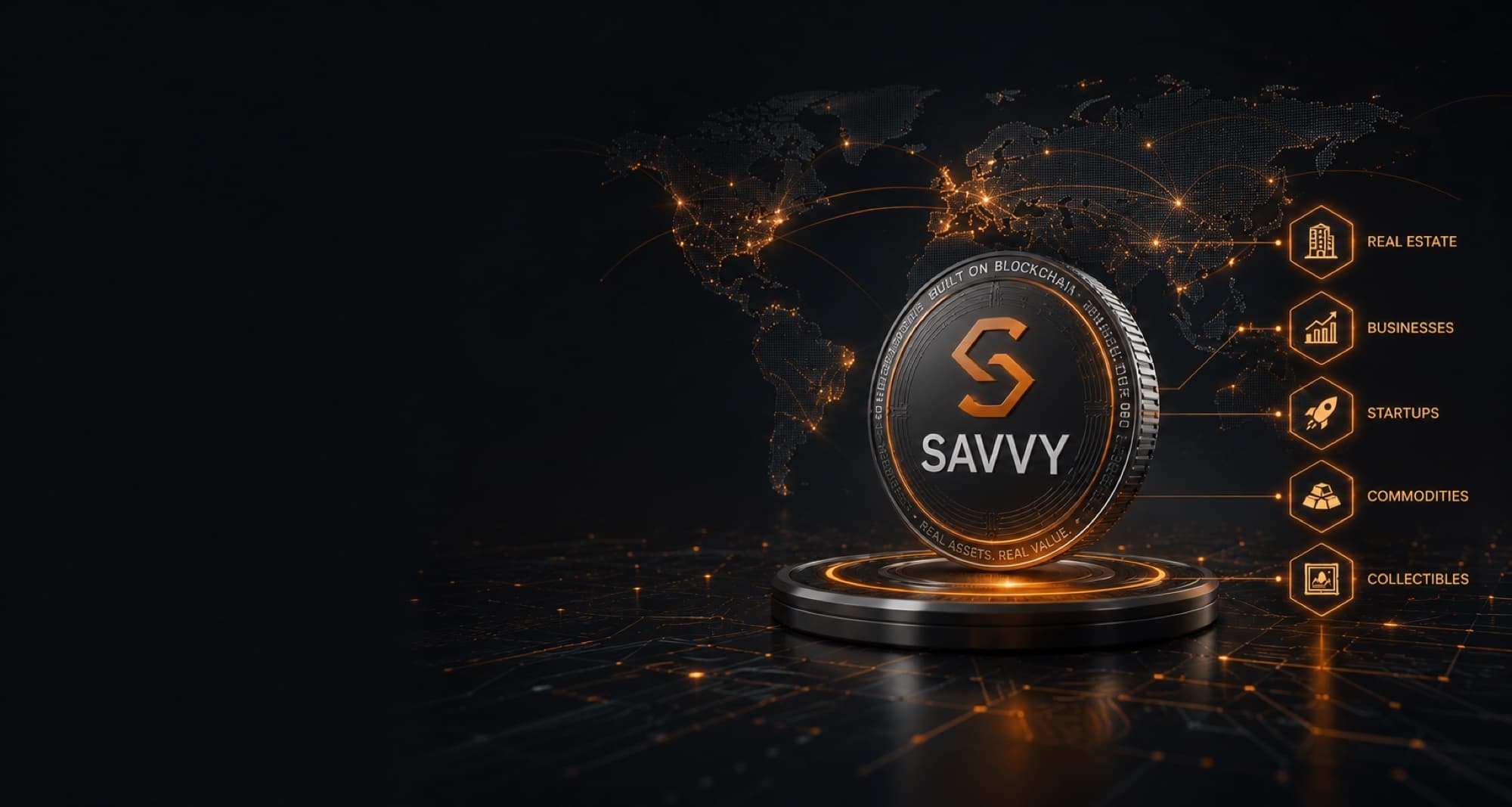 Savvy Mango tokenised ownership across real estate, businesses, startups, commodities and collectibles, built on blockchain